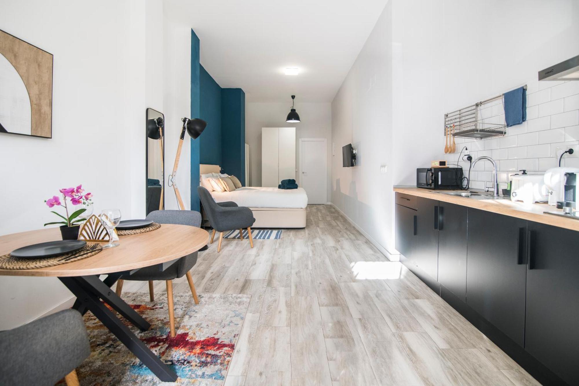 Cozy Loft In Valencia Lägenhet Exteriör bild